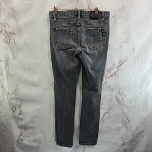 Black Diamond Jeans Womens 4 27 X 28 Gray Black 10 Inch Denim Skinny Crop